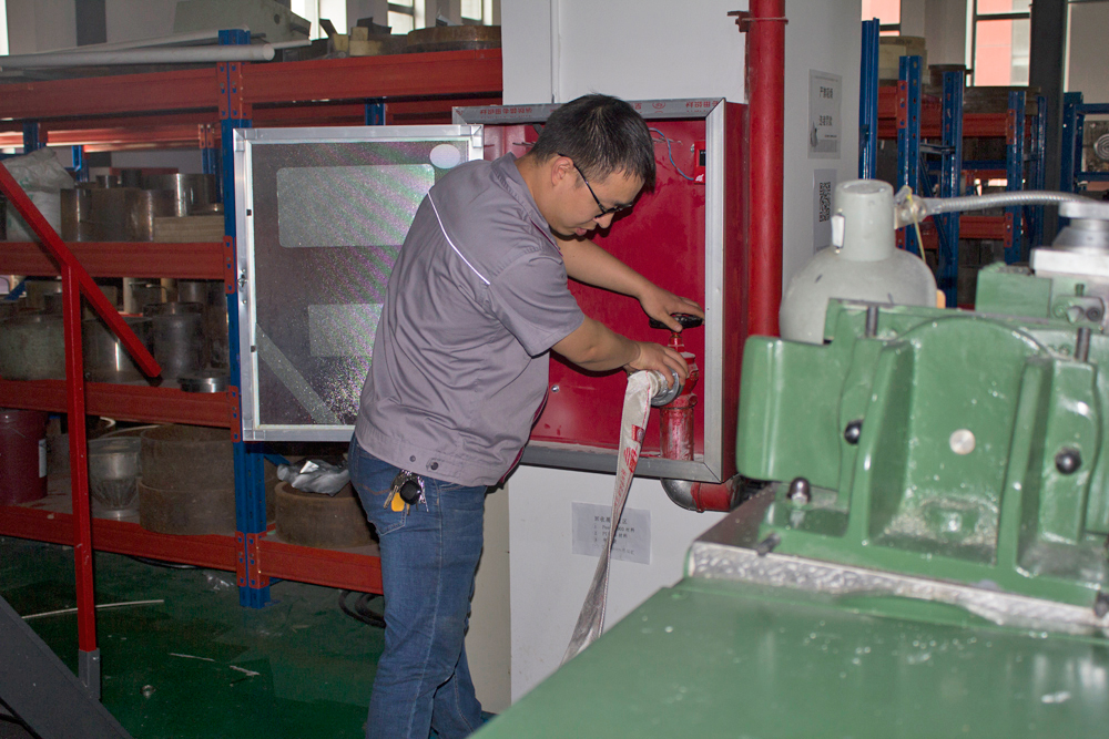 南京首塑公司2020年消防安全演習 南京首塑公司2020年消防安全演習